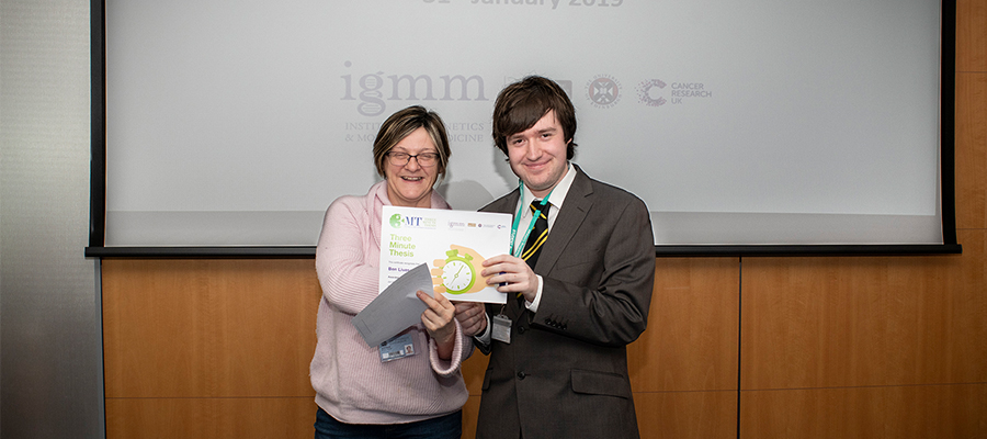 3 minute thesis winner