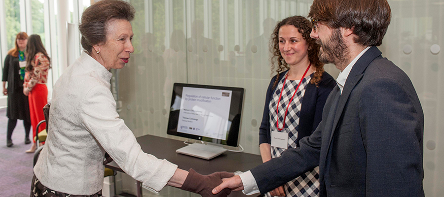 HRH The Princess Royal opens Institute of Genetics & Molecular Medicine East Building