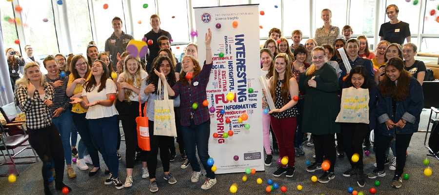 Group shot of the students